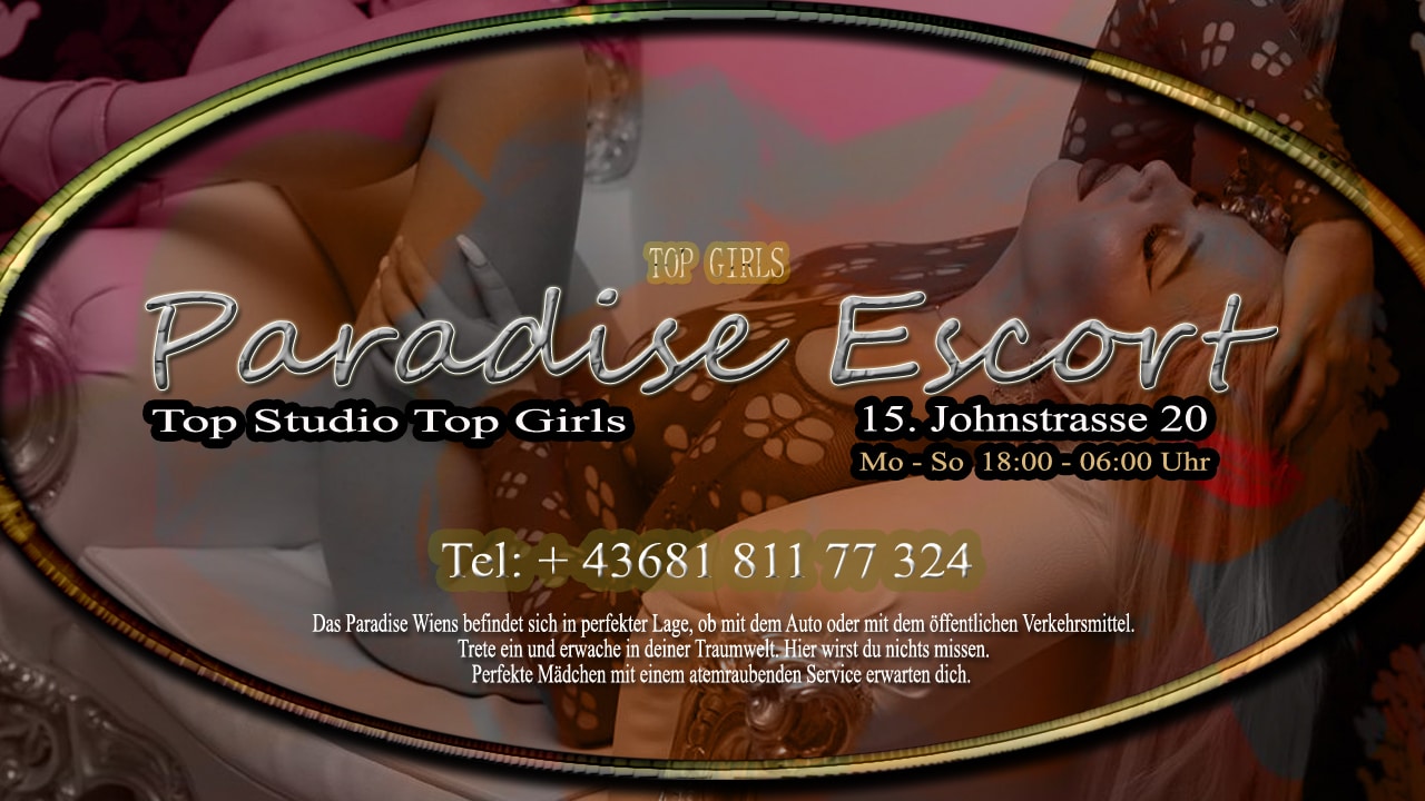 Paradise Studio Escort Werbung